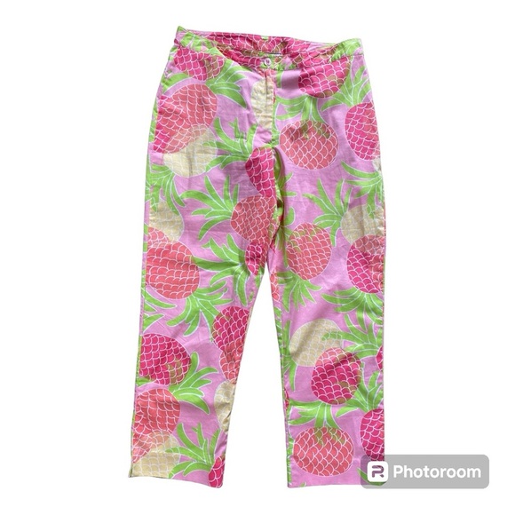 Lilly Pulitzer Pants - Vintage Lilly Pulitzer Pineapple Pants 6